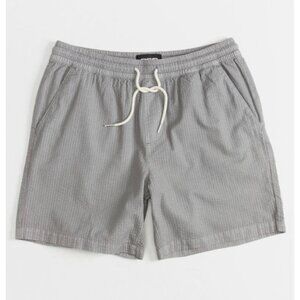 RSQ Mens Seersucker Pull On Shorts L